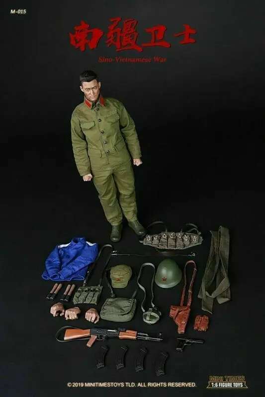 

1/6 scale Mini times toys M015 PLA Sino-Vietnamese War Male Action Figure Model