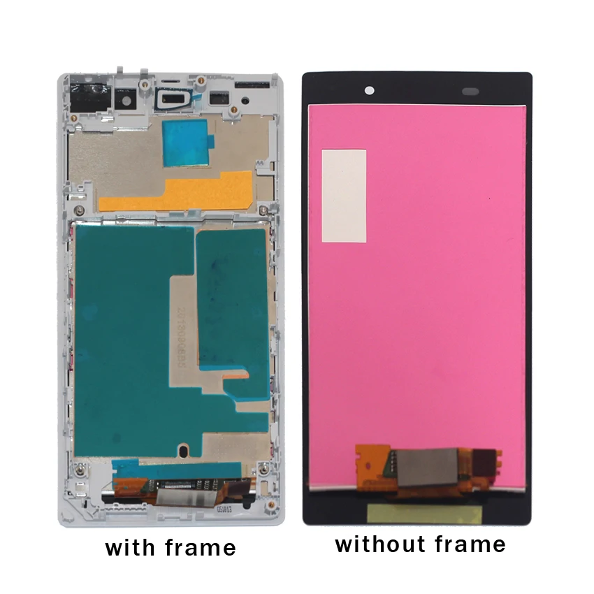 Для Sony Xperia Z1 L39H ЖК дисплей дигитайзер стеклянная панель в сборе для C6902 C6903 C6906