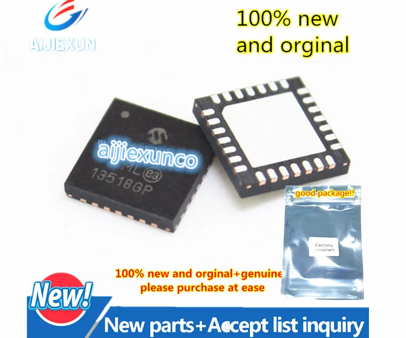 1 шт. новые и оригинальные PIC24FJ64GB002-I/мл QFN28