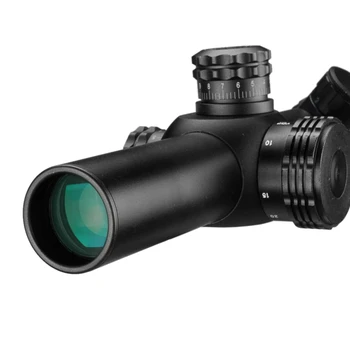 Fire Wolf 2-7X24 Hunting and equipment tactical Optical sight red dot Illuminated Airsoft accessories Rifle Scopes for hunting 5