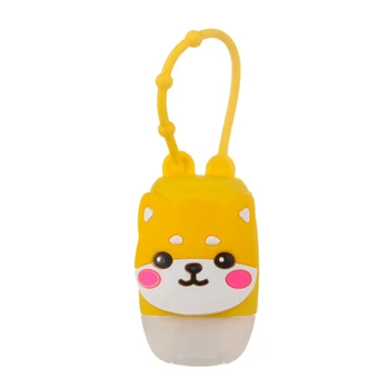 

5Pcs Mini Portable Empty Bottle 30ml Traveling Refillable Bottle Reusable Silicone Hand Sanitizer Cosmetic Sub Bottle Containers