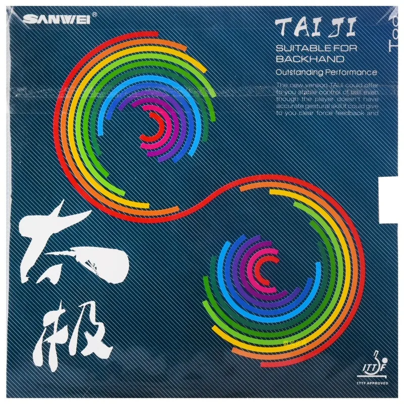 Approvato Ittf Sanwei Taiji 40 + Miglior Controllo Gomma Da Ping Pong/Gomma Da Ping Pong