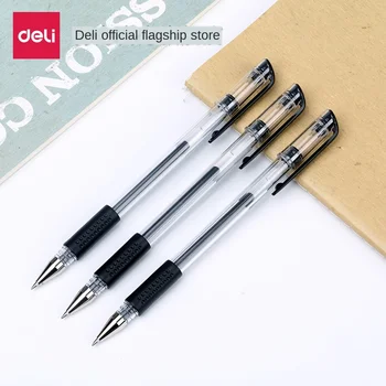 

Neutral Pens Students Neutral Pen Boxed 12 Pack Black Ink Pen Signature Pen Carbon Pens 0.5mm Office Pen Writing Tool