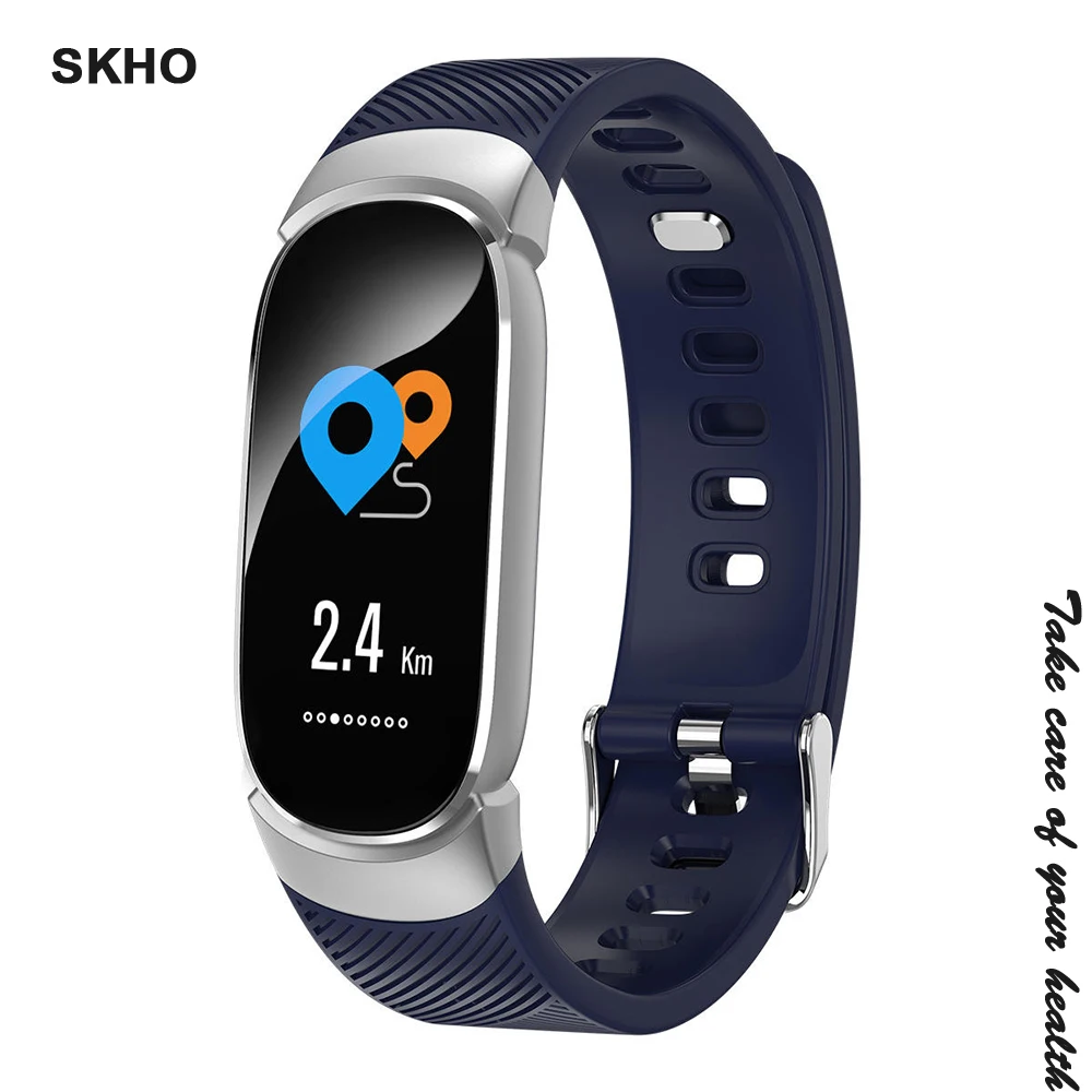 

Fitness Bracelet Heart Rate Blood Pressure Traker Multi-Function Smart Bracelet Sport Waterproof LED Screen Bluetooth Smart Band