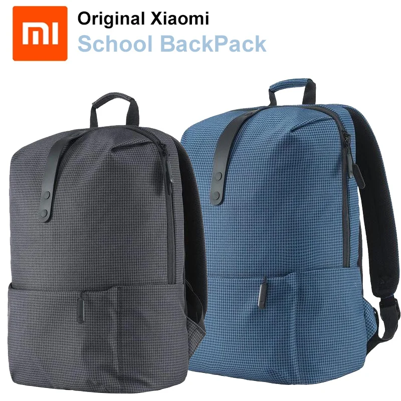 Original Xiaomi Fashion backpack Keyboard Tablet bag brief school bag Waterproof Outdoor Suit For 15.6 Inch Laptops Pad Backpack