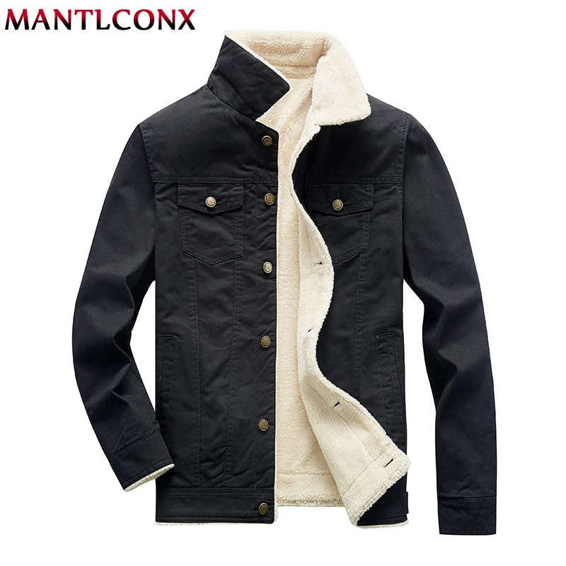MANTLCONX зимняя мужская куртка-бомбер, куртка пилота ВВС, Теплая мужская армейская куртка с меховым воротником, тактические мужские куртки и пальто 4XL