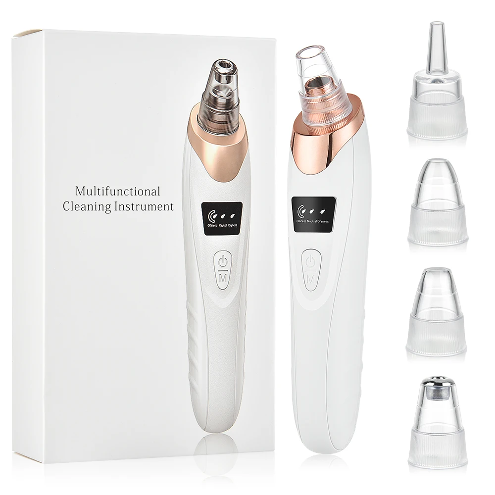 Head-Extractor Facial-Pore-Cleaner Comedone Spot-Acne-Pimple Vacuum-Suction Electric