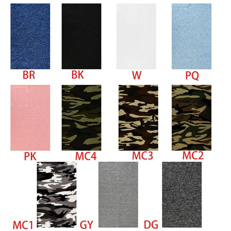 

Unisex Neck Gaiter Scarf with Filter Pocket Bandana Motorcycle Half Face Cover