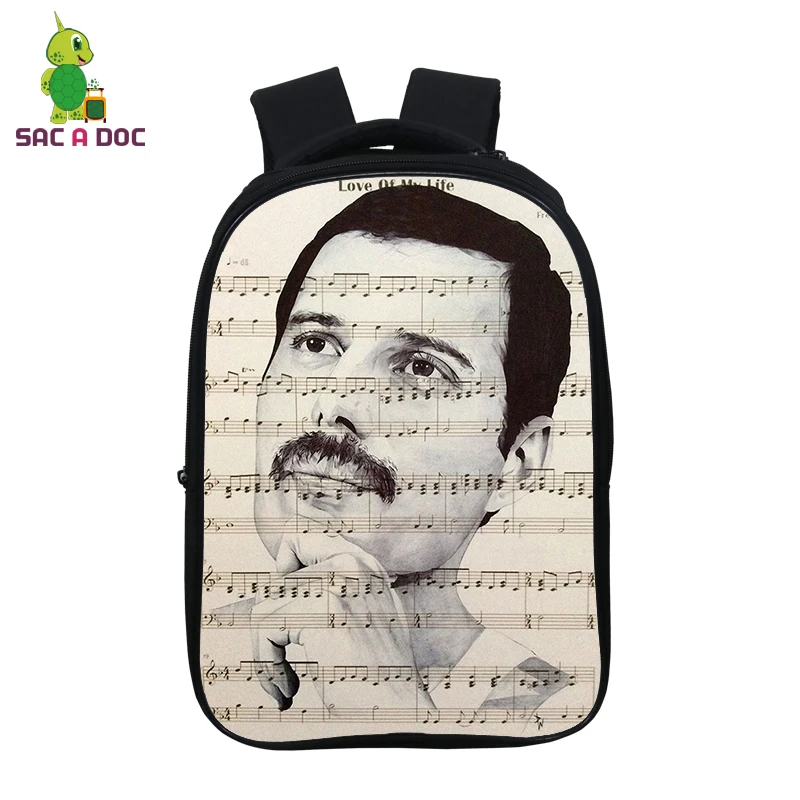 Mochila Freddie Mercury, мини рюкзак, женский рюкзак, школьные сумки для подростков, девочек и мальчиков, 14,5 дюймов, Детские рюкзаки, рюкзак для путешествий