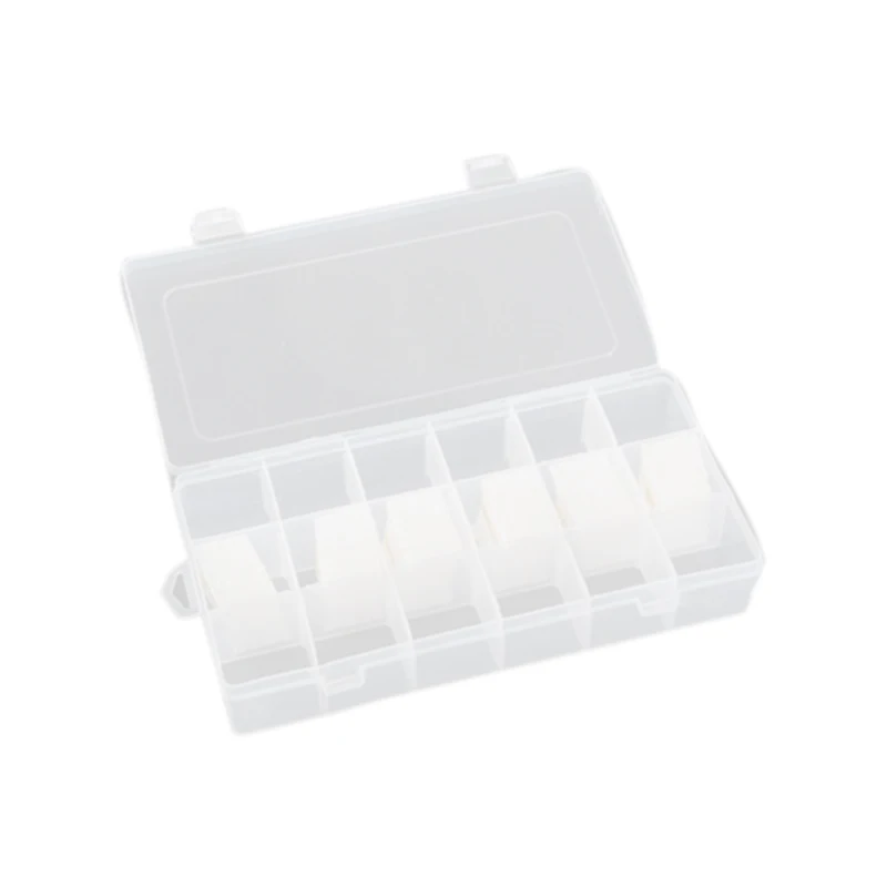 Embroidery Floss Organizer Box 18 Compartments With 100 Hard Plastic