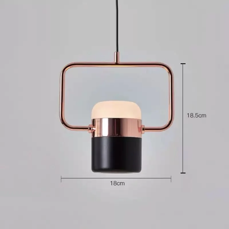 A1head-BLACK Led современный ресторан стойка одна голова творческая личность промышленный ветер лампа Искусство бар украшения люстры wy12165 - Цвет корпуса: A1head-BLACK