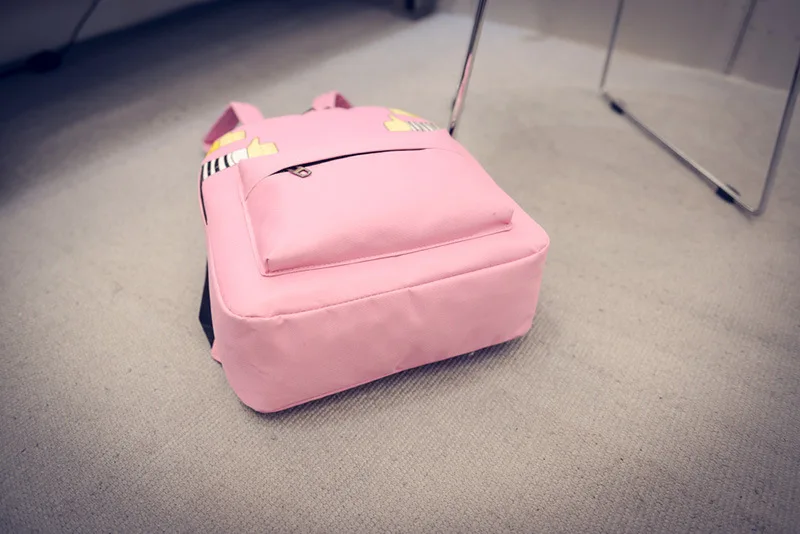 

2016 Korean-style Hipster Thumb Backpack Point like Canvas Middle School Students Cute School Bag Backpack