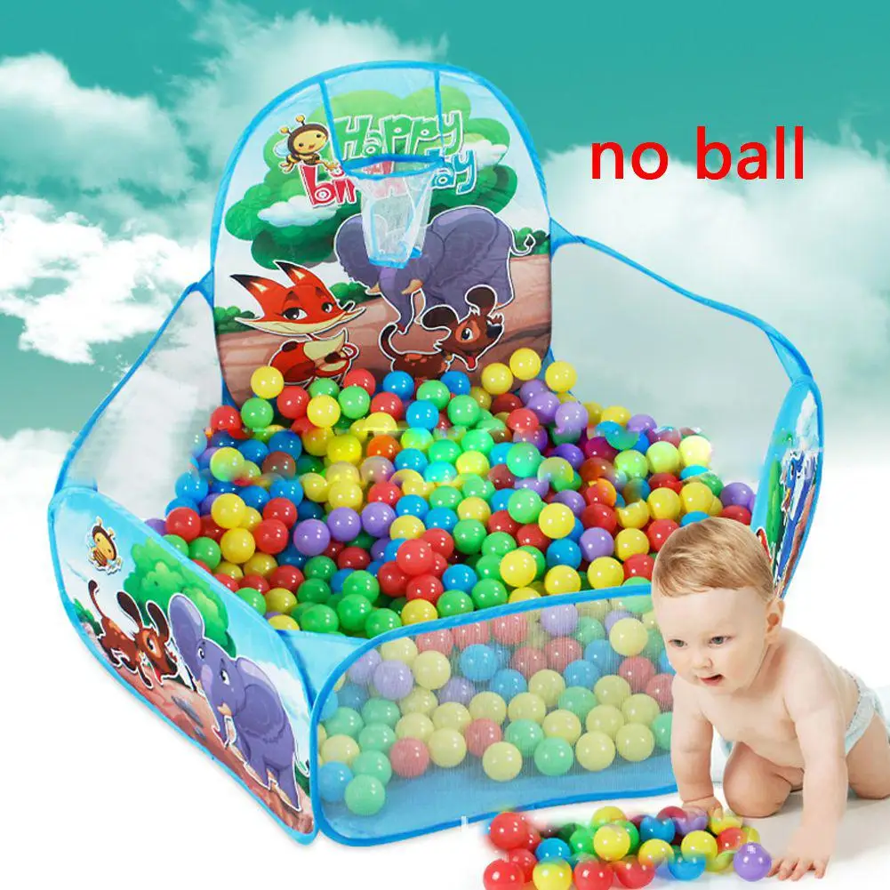 

Kid Ball Indoor Game Dinosaur 1.2m Basketball Hoop Ocean Pool Tent Ball Pits Kids Toys for Boy ( no ball )