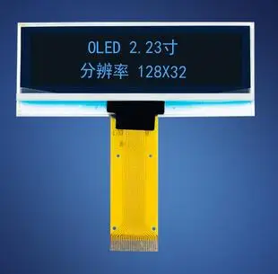 2,23 дюйма 24P SPI синий/зеленый/белый/желтый oled-экран SSD1305 Привод IC 128*32 параллельный/igc интерфейс - Цвет: Blue Display