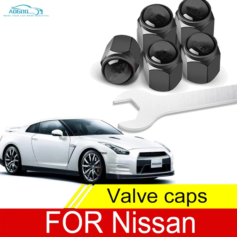 Колпачки для воздушных клапанов автомобильных колес крышка стержня Nissan Qashqai Xtrail
