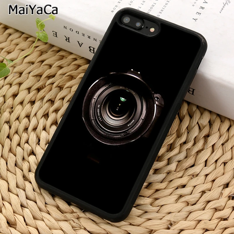 MaiYaCa Photography Lense camera Phone Case For iPhone 14 X XR XS 11 12 13 Pro MAX 5 6 7 8 Plus