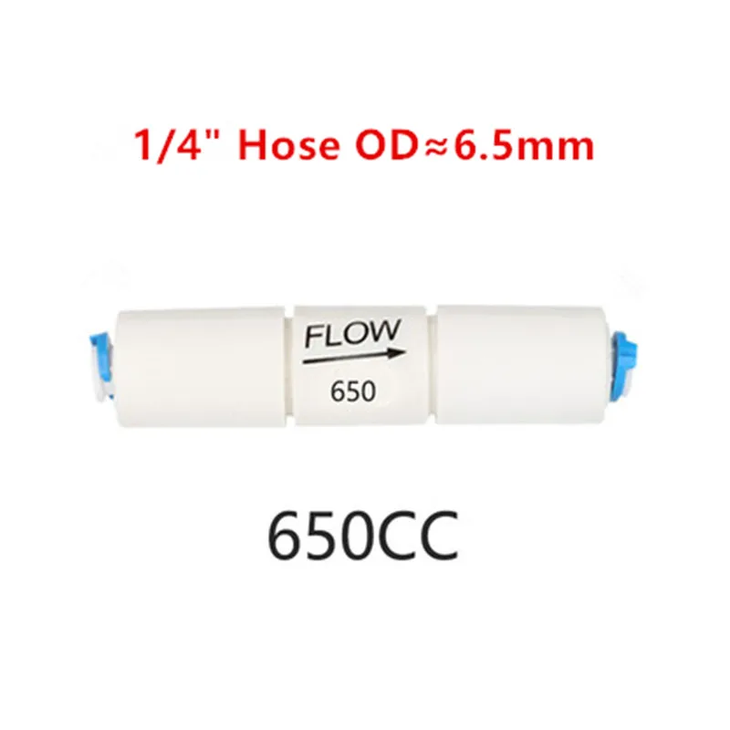 300CC 450CC 800CC 1500CC System wody RO regulator przepływu ścieków ogranicznik 1/4 "OD wąż odwróconej osmozy szybkie rury Fittiing 14 H377920540bc74585b5862a72550ae640m 300CC 450CC 800CC 1500CC System wody RO regulator przepływu ścieków ogranicznik 1/4 "OD wąż odwróconej osmozy szybkie rury Fittiing
