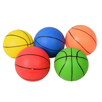 

5pcs/Lot Children's Colorful Basketballs Inflatable Rubber Small Ball Kids Outdoor Sport Toy Random