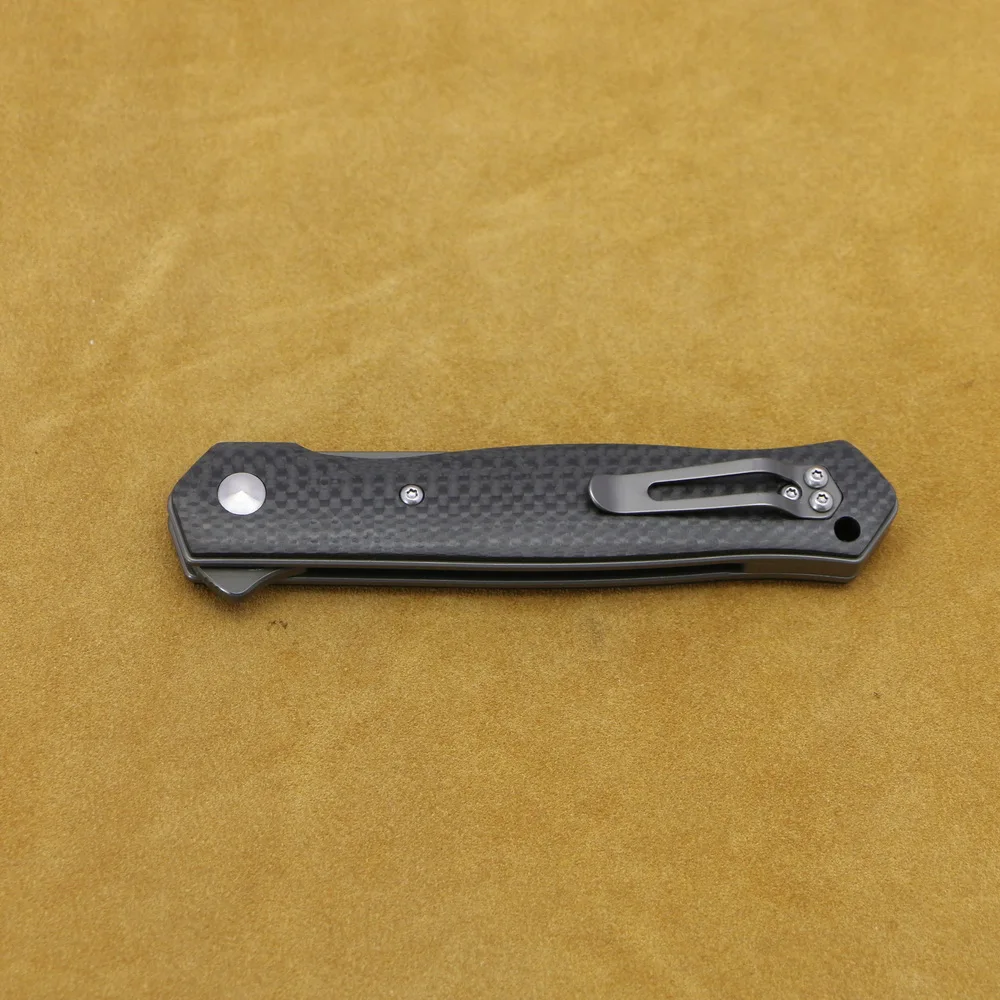 Складной нож TIGEND 1067 D2 с ручкой из углеродного волокна карманный подарок для охоты