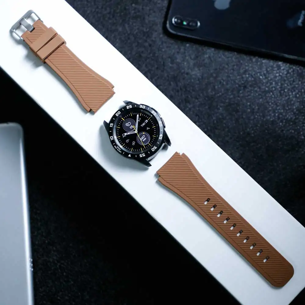 Чехол+ ремешок для samsung Galaxy watch 46 мм 42 мм gear S3 Frontier/classic 22 мм ремешок для часов все вокруг защитные часы аксессуары