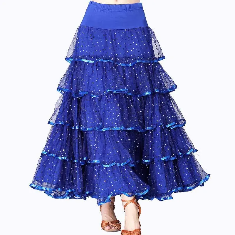 Ballroom Dance Dresses Lady's Stage Waltz Dancing Skirt Women Cheap Ballroom Competition Dance Dress Dancing Performance Outfits (6)