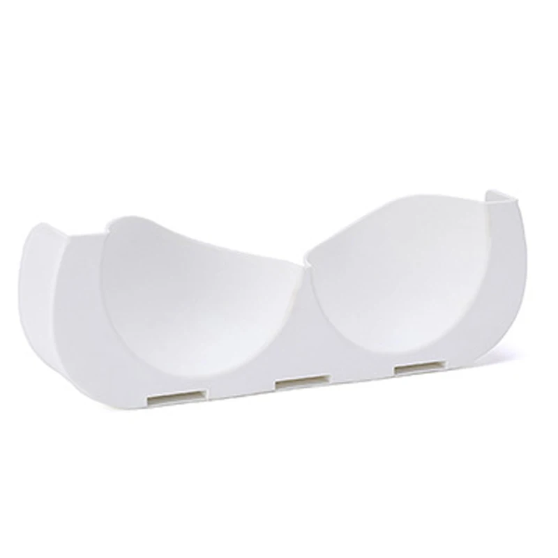 6pcs-White 1/6 шт. ящик нижнее бельё для девочек Коробки стекируемые бюстгальтер для хранения вешалка для шкафа ящика делитель отделка Комбинации Органайзер Домашний для хранения - Цвет: 6pcs-White