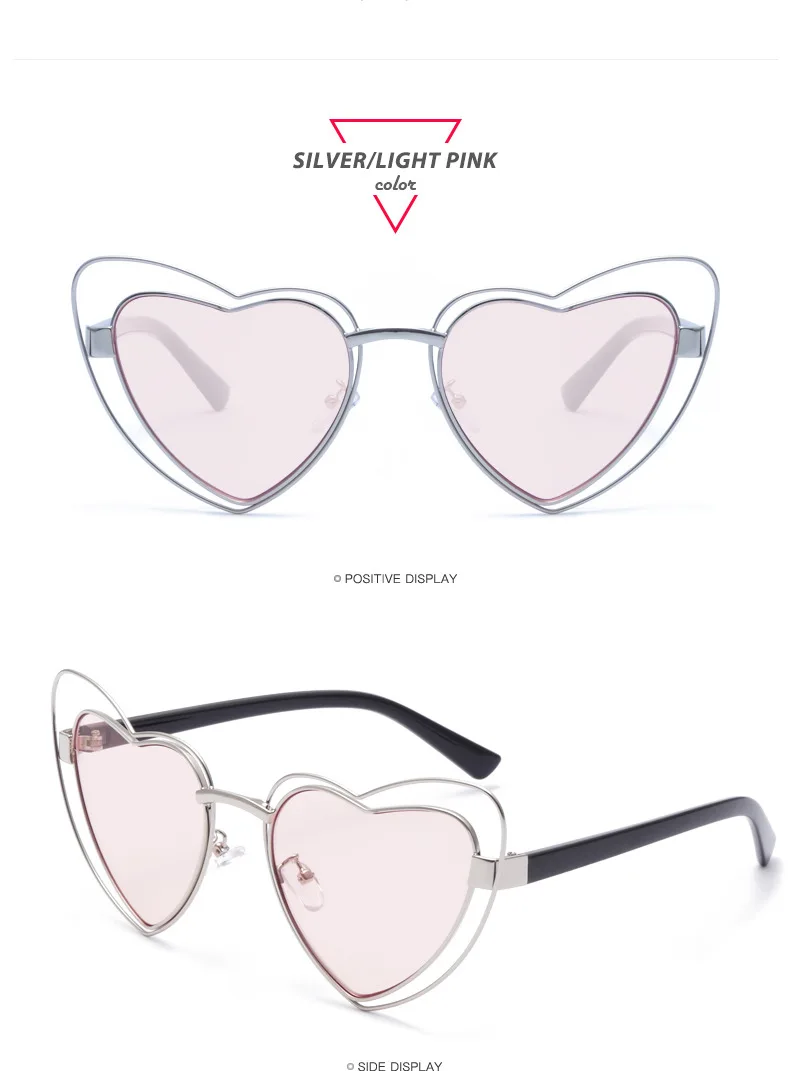 TIIYU, модные солнцезащитные очки "кошачий глаз", Ретро стиль, роскошные женские солнцезащитные очки, UV400, высокое качество, солнцезащитные очки в форме сердца