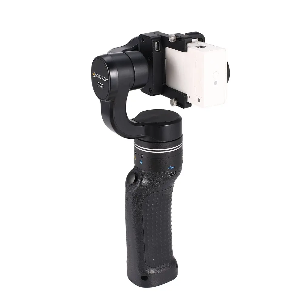  Xsteady Smartphone Selfie Brushless Stabilizer GG3 Handheld 3-Axis Gimbal Suit for GOPROXiao YI 4K/