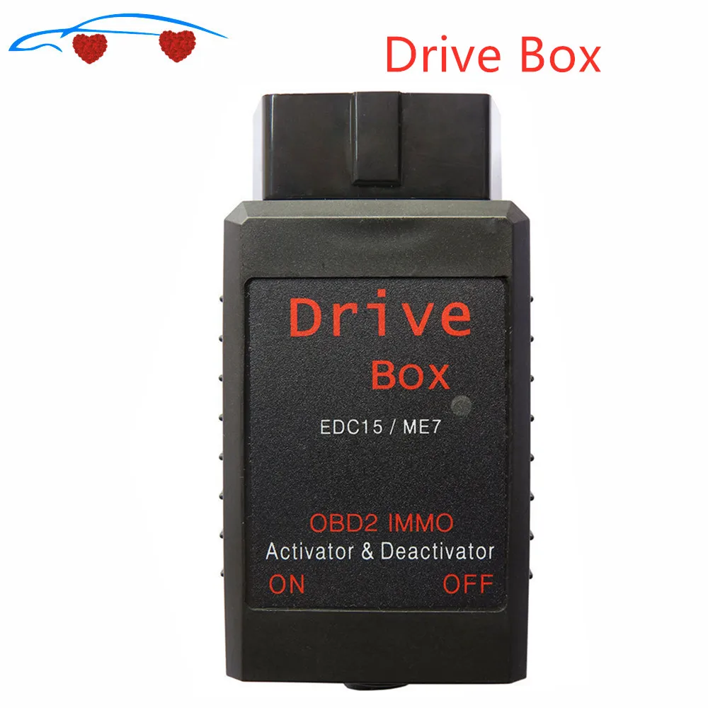 

OBDII переключатель драйвера OBD2 IMMO Деактиватор активатор для Bosch VAG привод коробка EDC15/ME7 автомобильный диагностический инструмент сканер
