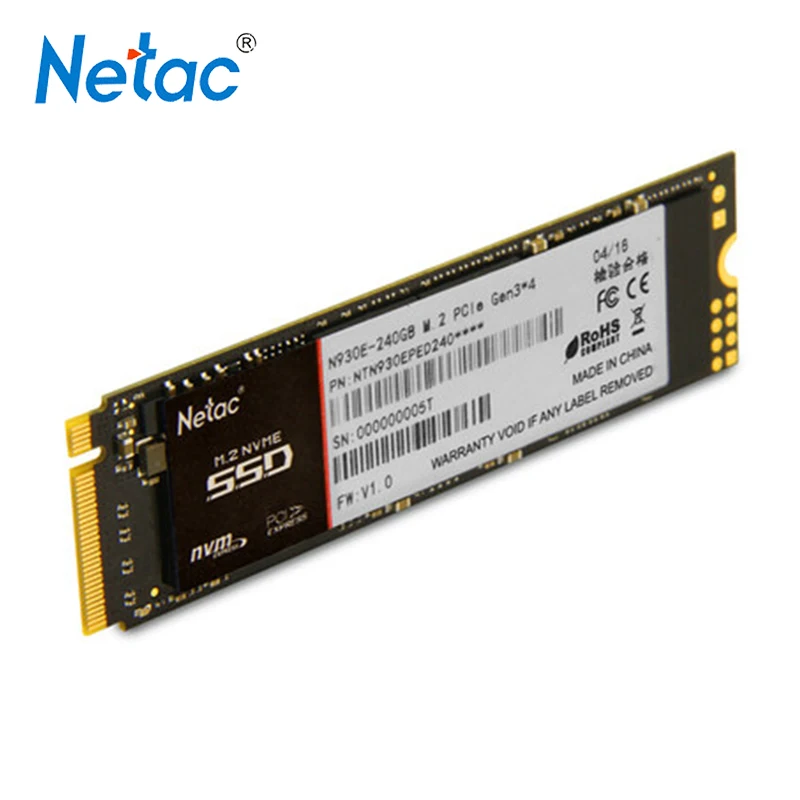 Netac SSD N930E PRO твердотельный накопитель SATA III 120G 240G 480G SSD для ноутбука настольный жесткий диск TLC твердотельный диск