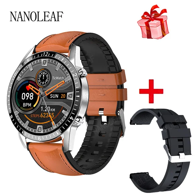 Smart Watch Sport Men Make Answer Call Business Digital Wristwatch with Music Player App Message Reminder Fitness Tracker 