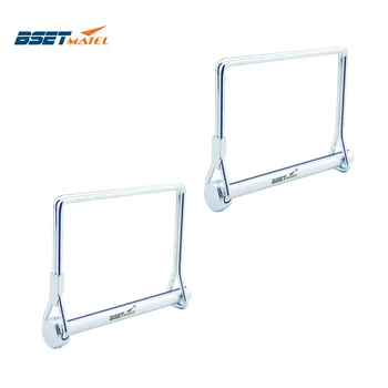 

2PCS Spring Carbon Steel Square Shaft Locking Lock Pin Safety Coupler Retainer Farm Trailers Wagons Lawn Garden Auto Car Trailer