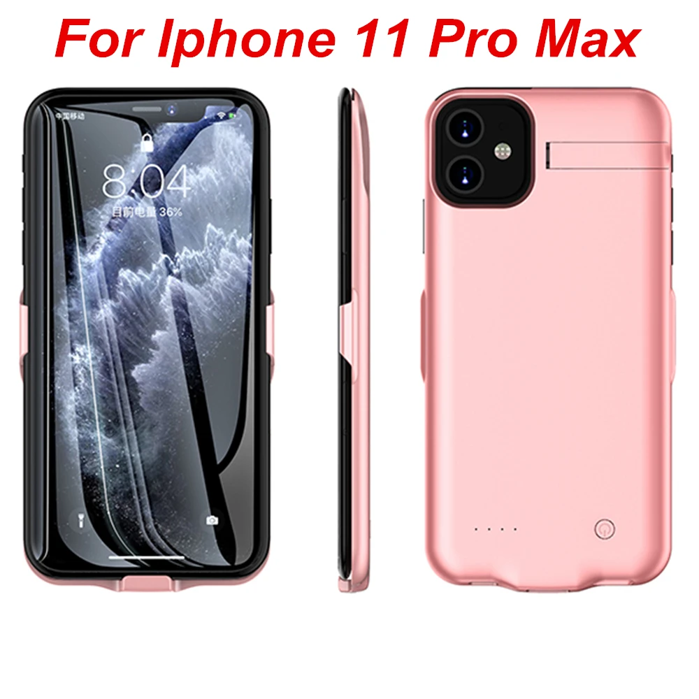 Чехол для аккумулятора 10000 мАч для Iphone 11 11 Pro 11 Pro Max, чехол для зарядного устройства, чехол для смартфона, внешний аккумулятор - Цвет: As Picture