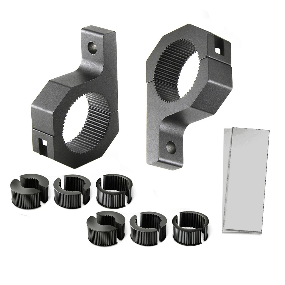 Foco de luz antiniebla para conducción, soportes de montaje de tubería universales, 4x4, todoterreno, ATV, jaula de rollo de coche, soportes de abrazadera de barra de Toro, 2 piezas| | - AliExpress