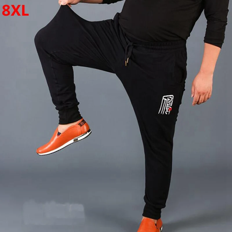 Men Big size trousers with XL close shut fat oversize feet 6 feet pants