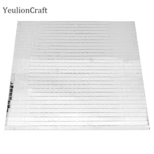 YeulionCraft 30x30 см мини самоклеящаяся квадратная стеклянная зеркальная мозаичная плитка для поделок на стену ручной работы, украшения для дома