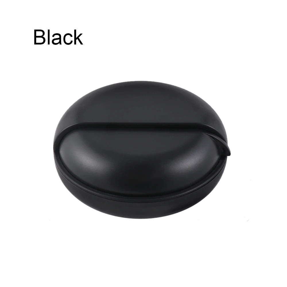 black Многофункциональный ABS круглые все в порядке наушники чехол вращающийся хранения Органайзер для проволочных кабелей линии передачи данных Коробка Чехол для переноски - Цвет: black