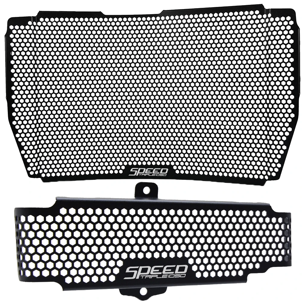 

For Triumph Speed Triple 1050 Motorcycle Radiator Guard Protector Grille 2011 - 2015 Oil cooler Guard 2011-2017 2012 Accessories