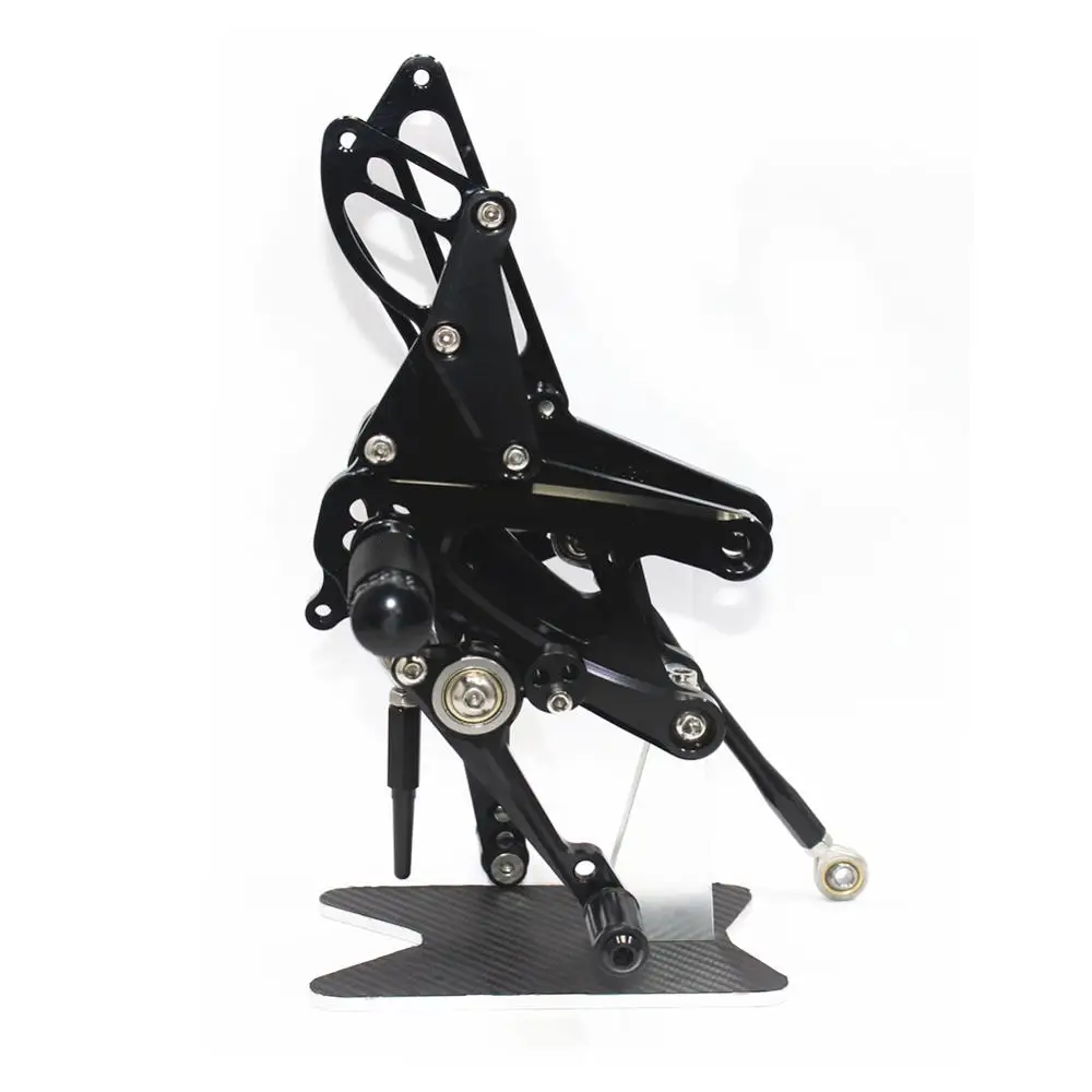 Для Aprila RSV4 2009 2010 2011 2012 2013 ЧПУ Регулируемые подножки Rider Rearsets подставка для ног для езды на велосипеде