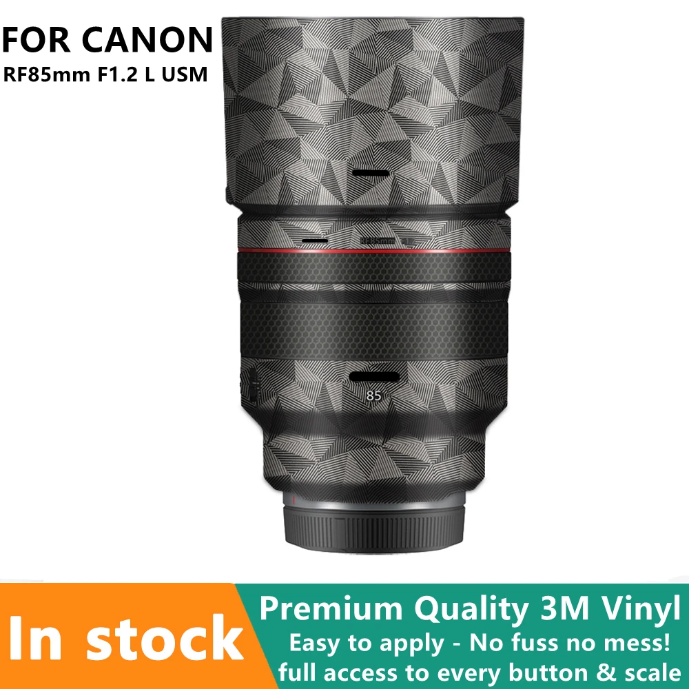 Per Canon Rf85 F1.2 Lens Premium Decal Skin Per Canon Rf85Mm F1.2 L Usm Ds Lens Protector Wrap Cover Sticker