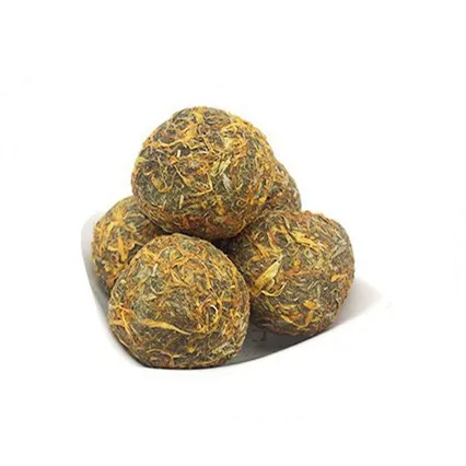 Calendula 1 шт., шлифовальный шар для зубов для домашних животных, натуральная трава, Игрушки для маленьких домашних животных, закуски, молярные закуски, товары для домашних животных, аксессуары для поросят, кроликов, жевательных изделий - Цвет: Calendula