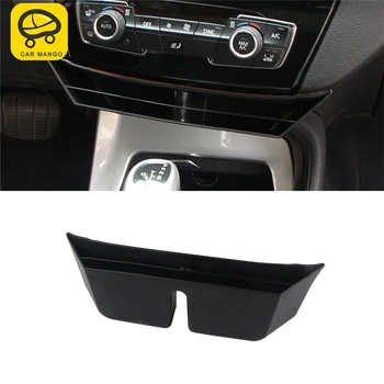 

CARMANGO for BMW F48 X1 2016 2017 2018 Auto Car-styling Central Control Armrest Storage Box Case Trim Interior Accessories