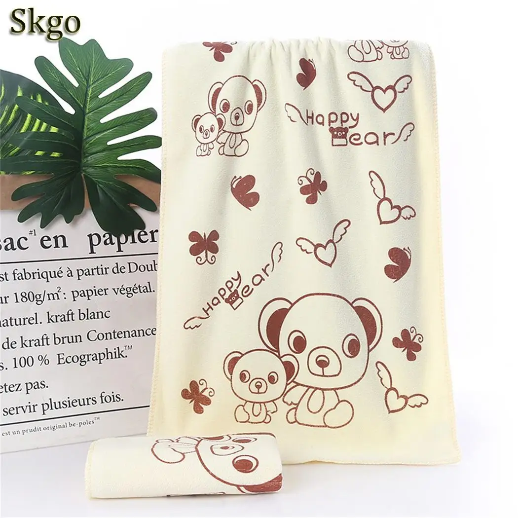 dog white Пляжное банное полотенце из микрофибры с принтом для купания, впитывающее сушку - Цвет: dog white