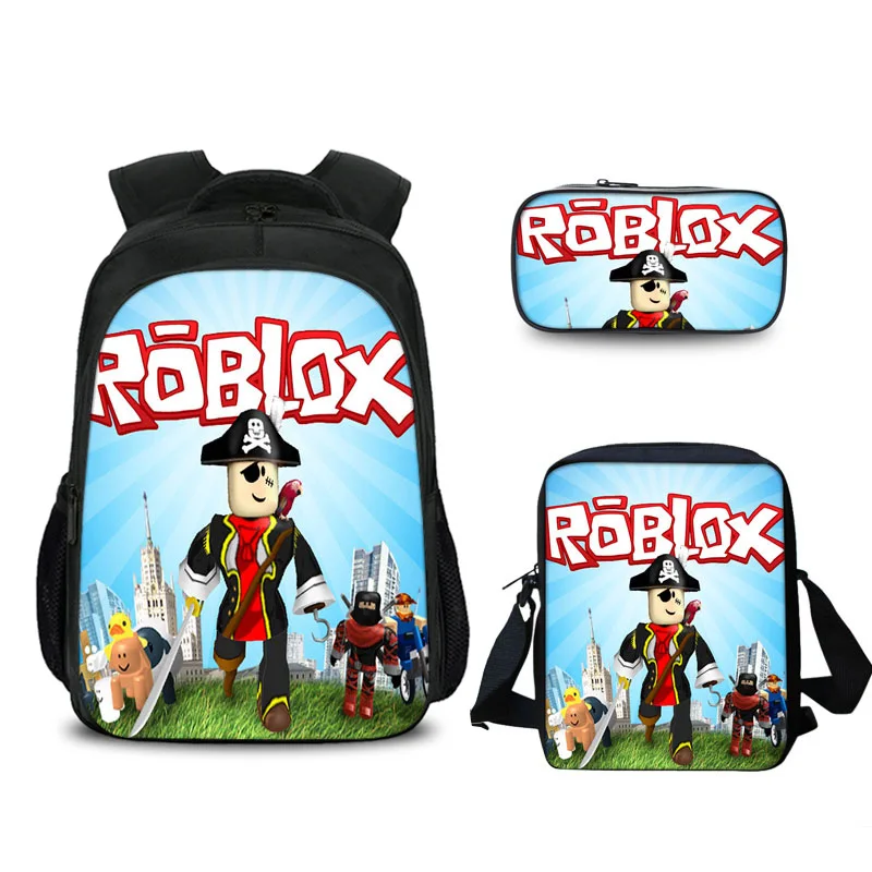 Jogo mochila estudantes mochila crossbody caso lápis