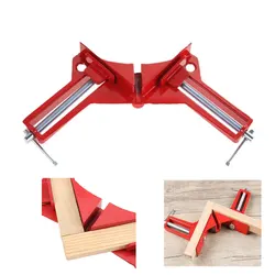 Pince multifonction à Angle droit de 4 pouces, 90 degrés, pince d'angle pour cadre photo, pince à onglet de 100mm, support d'angle, outil à main pour le travail du bois 