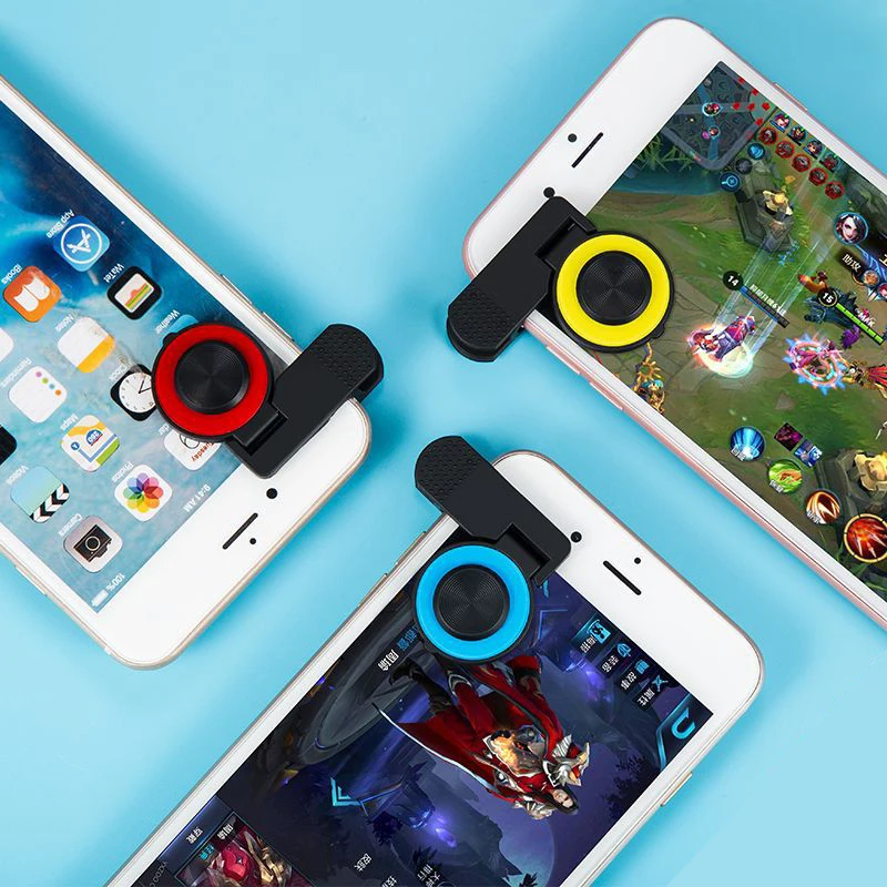 Круглый игровой джойстик PC кнопочный мобильный контроллер Мини сенсорный экран