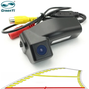 

GreenYi Dynamic Trajectory Reverse Backup Rear View Camera For Mazda 2 Mazda 3 Vehicle Parking Tracks Camera