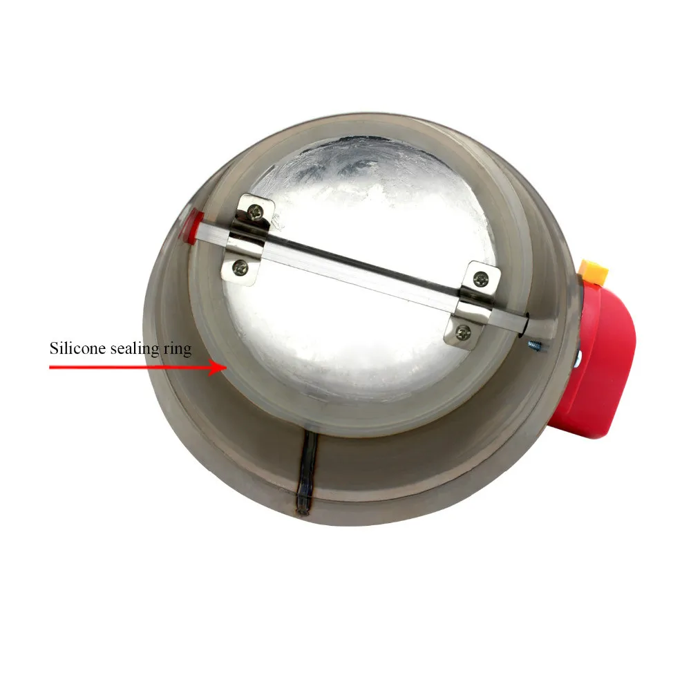 OD51 250mm 201/304 Электрический воздушный регулируемый клапан из нержавеющей стали HVAC