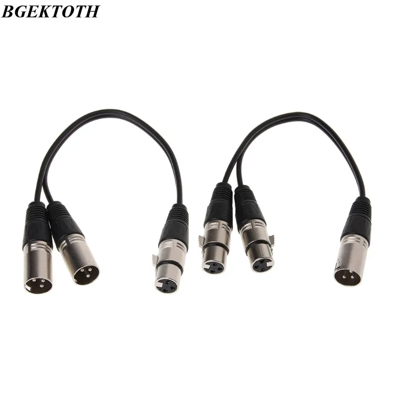 3 контактный Кабель адаптер BGEKTOTH для микрофона|y splitter audio|splitter audioy |