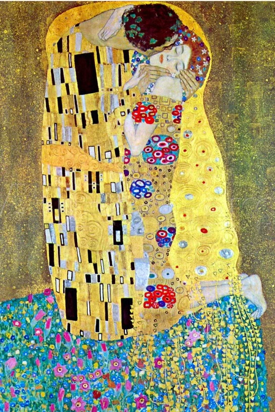 Распродажа картины Gustav Klimt The kiss ручная роспись маслом на холсте Красивая Женская картина для декора стен 80 см x 90 см Высокое качество